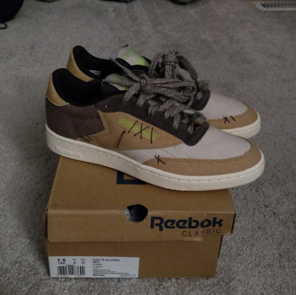 Reebok Club C 85 Halloween "Voodoo"